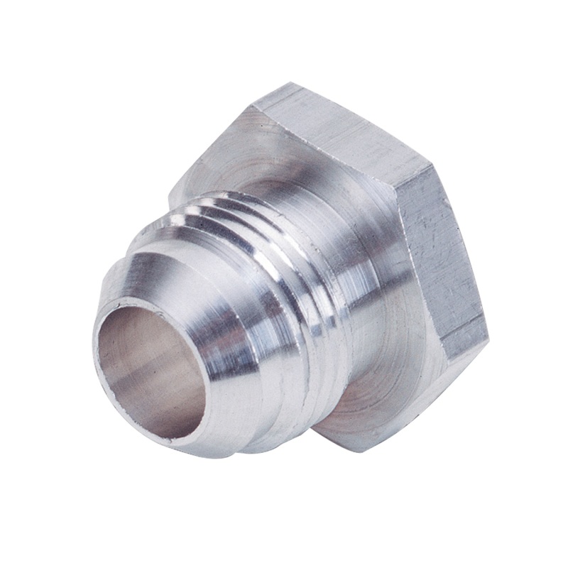 Russell Performance -10 Male AN Alum Weld Bung 7/8in -14 SAE - 670600