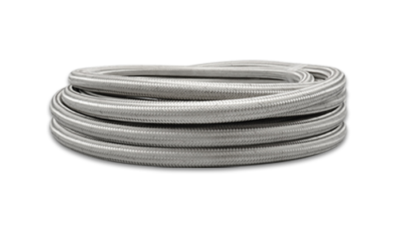 Stainless Steel Braided Flex Hose; 5ft; with PTFE Liner; AN Size -10; - 18440