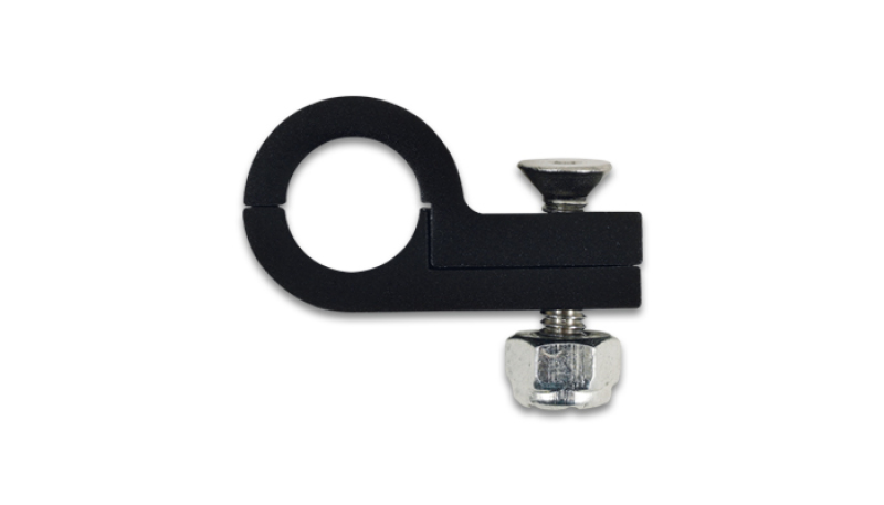 Vibrant Billet P-Clamp 9/16in ID - Anodized Black - 20674