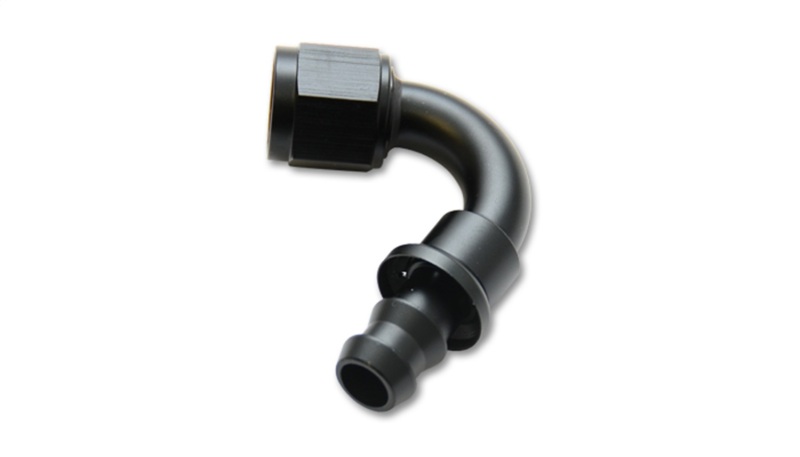 Vibrant Push-On 120 Degree Hose End Elbow Fitting - -12AN - 22212