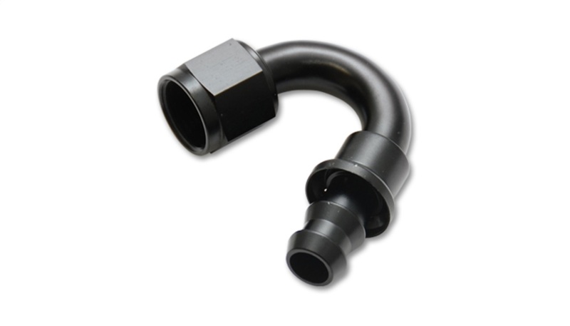Push-On 150 Degree Hose End Elbow Fitting; Size: -10AN - 22510