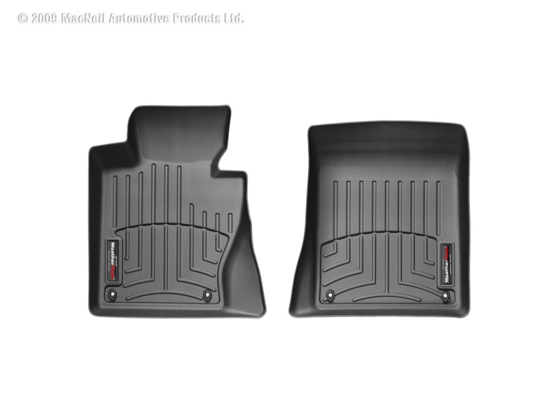 WeatherTech 04+ BMW X3 Front FloorLiner - Black - 440381