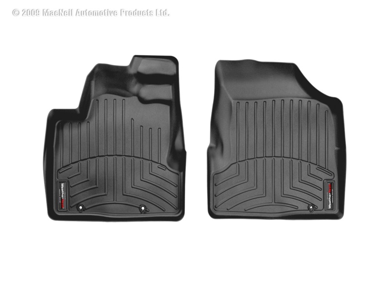 WeatherTech 06+ Honda Ridgeline Front FloorLiner - Black - 440501
