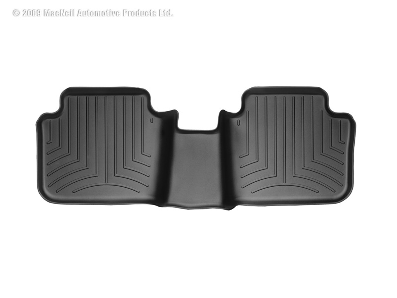 WeatherTech 03-07 Honda Accord Rear FloorLiner - Black - 440602