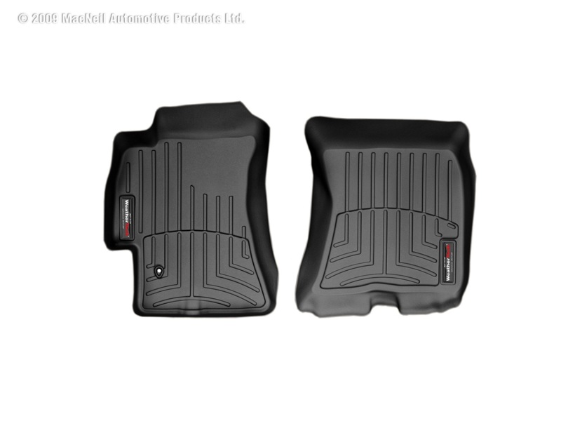 WeatherTech 05-09 Subaru Legacy Sedan Front FloorLiner - Black - 440831