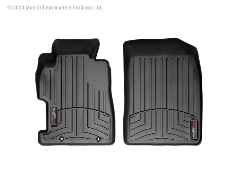 WeatherTech 06-11 Honda Civic Front FloorLiner - Black - 440901