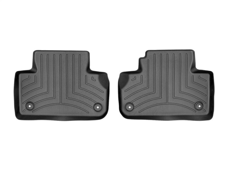 WeatherTech 2018+ Audi Q5/SQ5 Rear FloorLiner - Black - 4411462