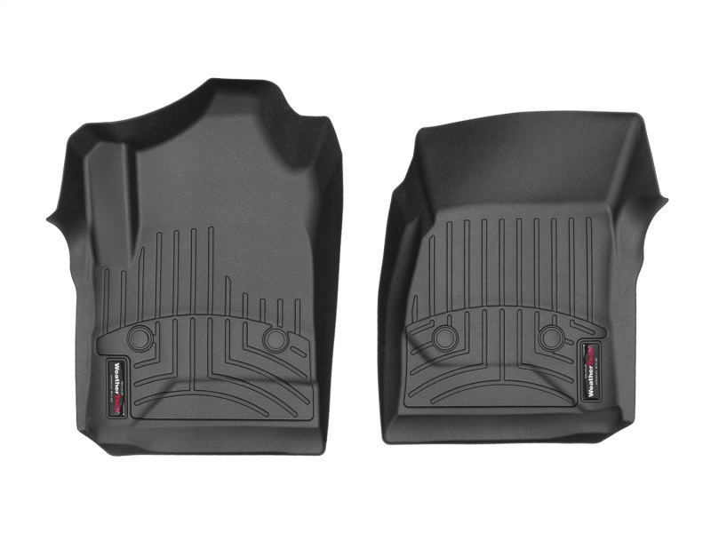 WeatherTech 14+ Chevrolet Silverado Front FloorLiner - Black - 445441