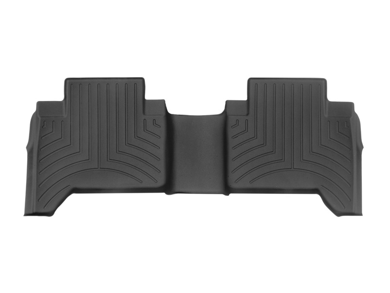 WeatherTech 16+ Toyota Tacoma Double Cab Rear FloorLiner - Black - 448722