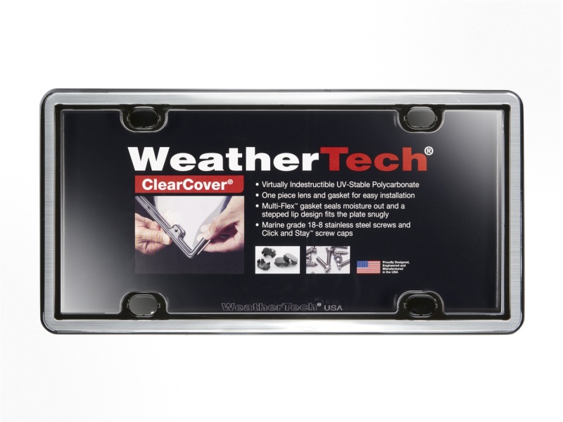 WeatherTech ClearCover Frame Kit - Brushed Stainless - 60027