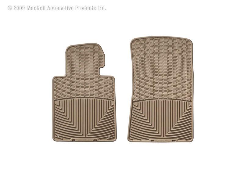 WeatherTech 99 BMW M3 Convertible Front Rubber Mats - Tan - W24TN