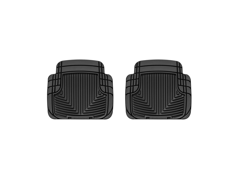 WeatherTech 99 BMW M3 Convertible Rear Rubber Mats - Black - W50