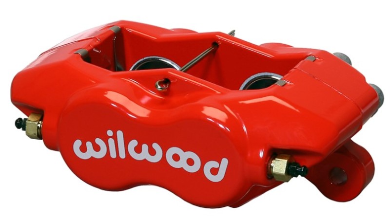 Wilwood Caliper-Forged DynaliteI-Red 1.75in Pistons .81in Disc - 120-13844-RD