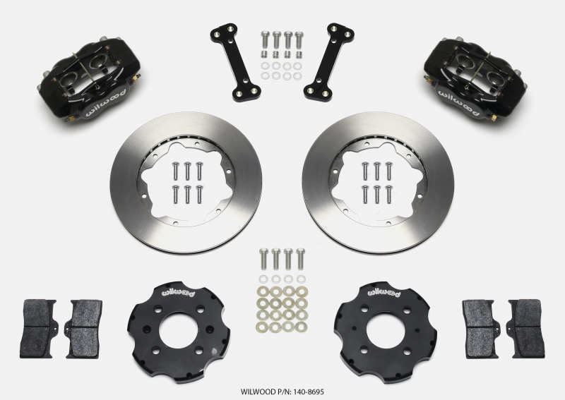 Wilwood Forged Dynalite Front Hat Kit 11.00in Integra/Civic w/Fac.240mm Rtr - 140-8695