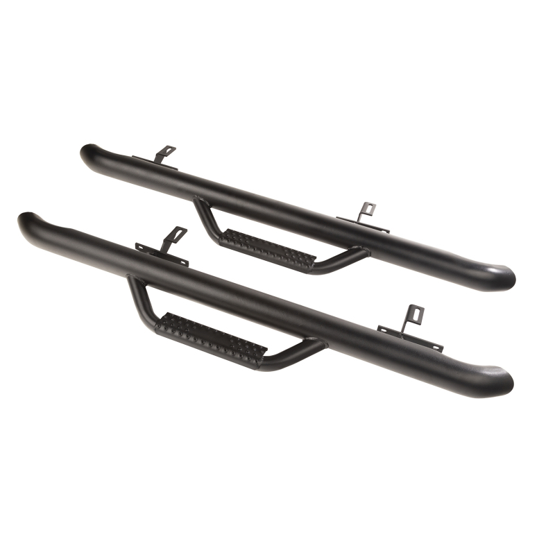 Rugged Ridge Spartan Nerf Bar Textured Black 18-20 Jeep Wrangler JL 2 Door - 11596.03