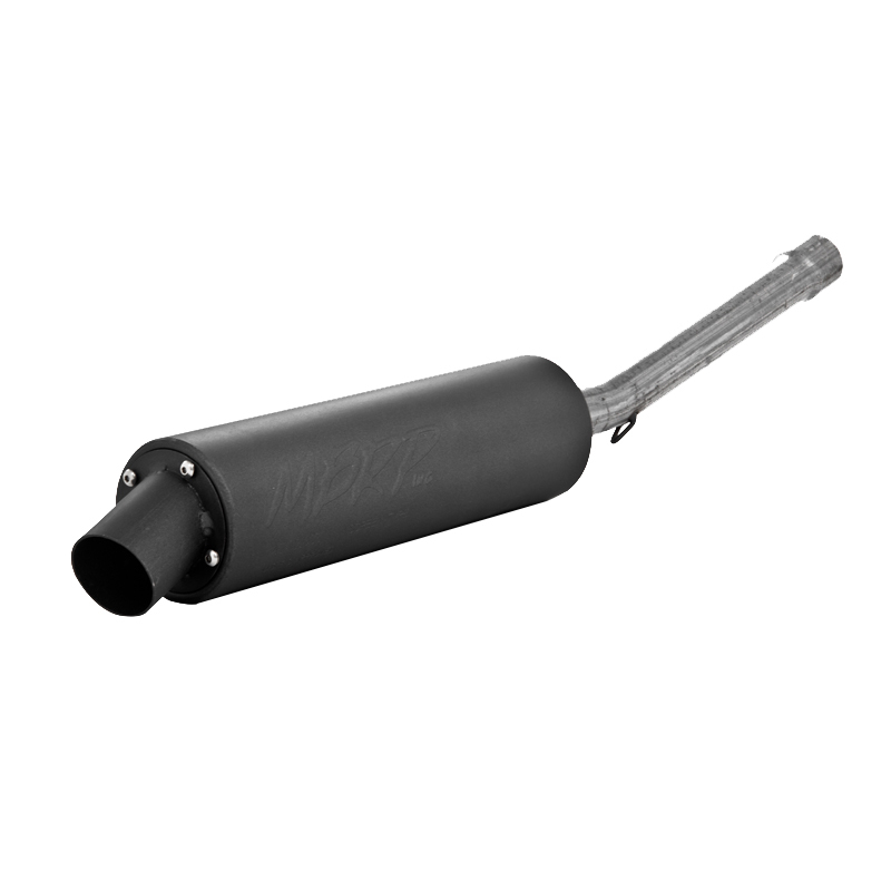 MBRP 87-89 Honda TRX 350D FourTrax Foreman 4x4 Direct Replacement Slip-On Exhaust w/Utility Muffler - AT-7104