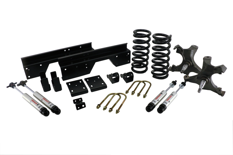 Ridetech 88-98 Chevy C1500 2WD StreetGRIP System w/ HD Drop Spindles - 11370110