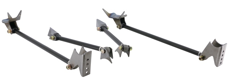 Ridetech Universal Weld-in Triangulated 4 Link Kit Black Powdercoated - 18987999
