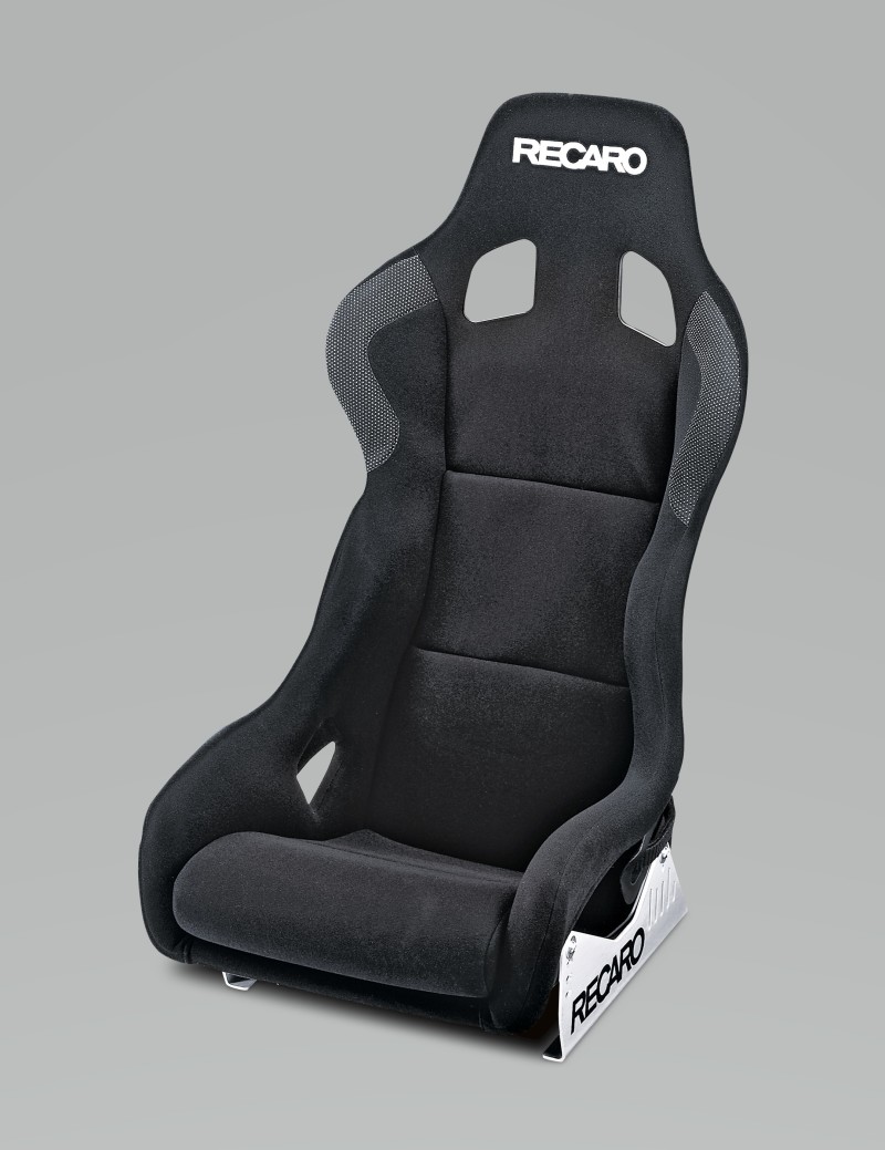 Recaro Profi XL Seat - Black Velour/Black Velour - 070.86.UU11-01