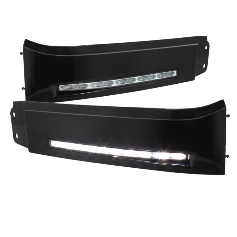 (Spyder) Daytime LED Running Lights ( XSP-X Model Look )wo/switch - Black - 5077714