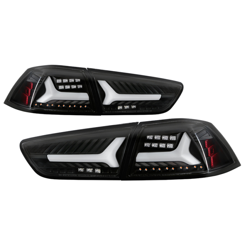 (Spyder) LED Tail Lights - Version 2 - Black - 5088130