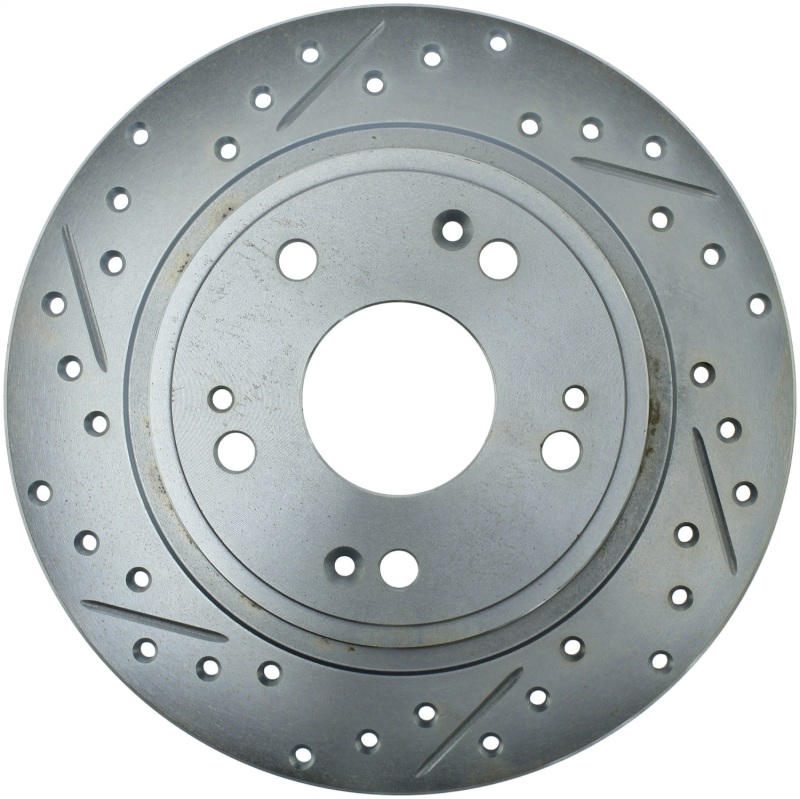 StopTech Select Sport Drilled & Slotted Rotor - Rear Right - 227.40068R