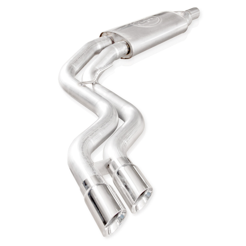 Stainless Works 2011-14 Ford Raptor Exhaust Y-Pipe Mid Resonator Front Passenger Rear Tire Exit - FTR10CBFTY