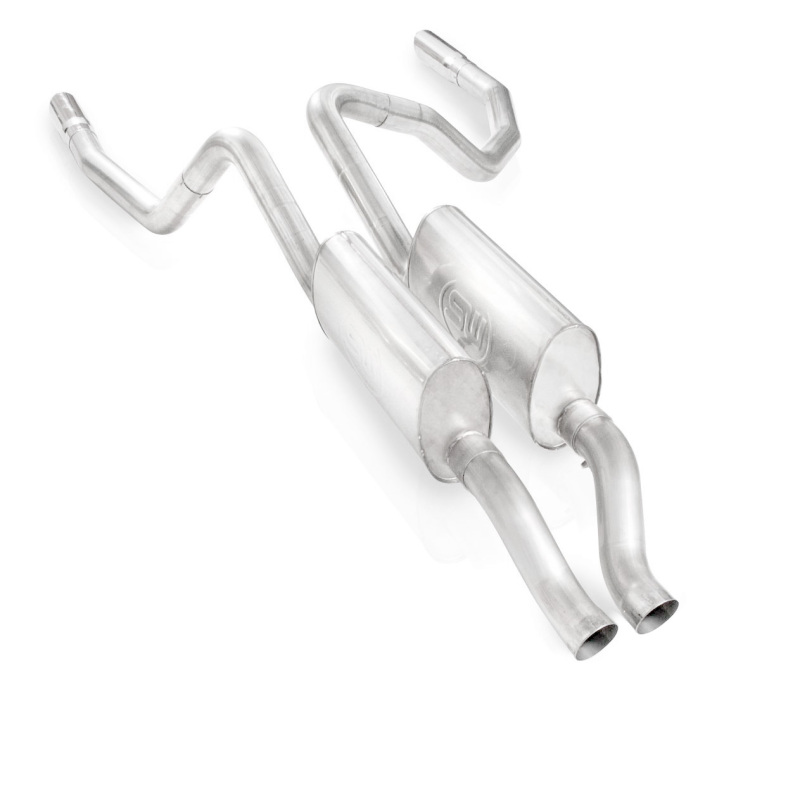 Stainless Works 2009-16 Dodge Ram 5.7L Truck Exhaust 3in X-Pipe Chambered Mufflers Under Bumper Exit - RAM09CB-C