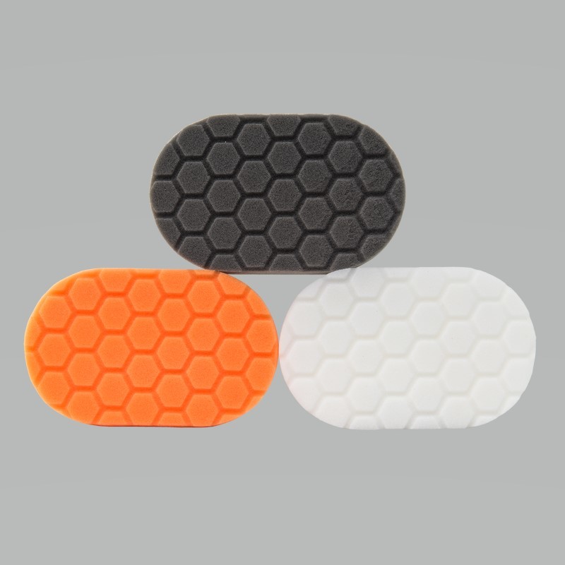 Chemical Guys Hex-Logic Hand Polishing Applicator Pads - 3in x 6in x 1in - 3 Pack - BUFX_204