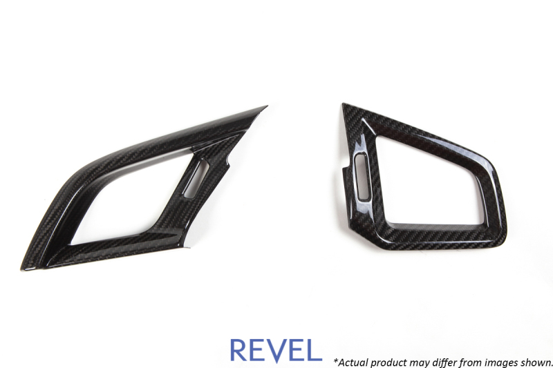 Revel GT Dry Carbon A/C Vent Covers (Left & Right) 16-18 Honda Civic - 2 Pieces - 1TR4GT0AH02