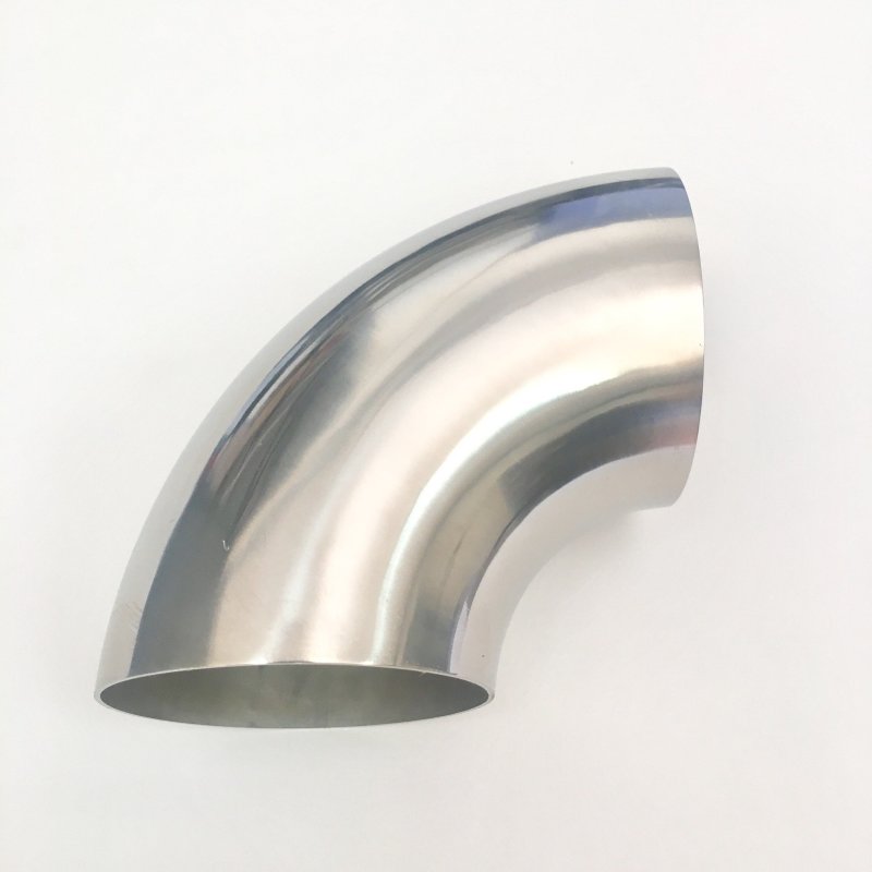 Ticon Industries 1.5in Diameter 90 1.1D/1.65in CLR 1mm/.039in Wall Thickness Titanium Elbow - 101-03853-3110