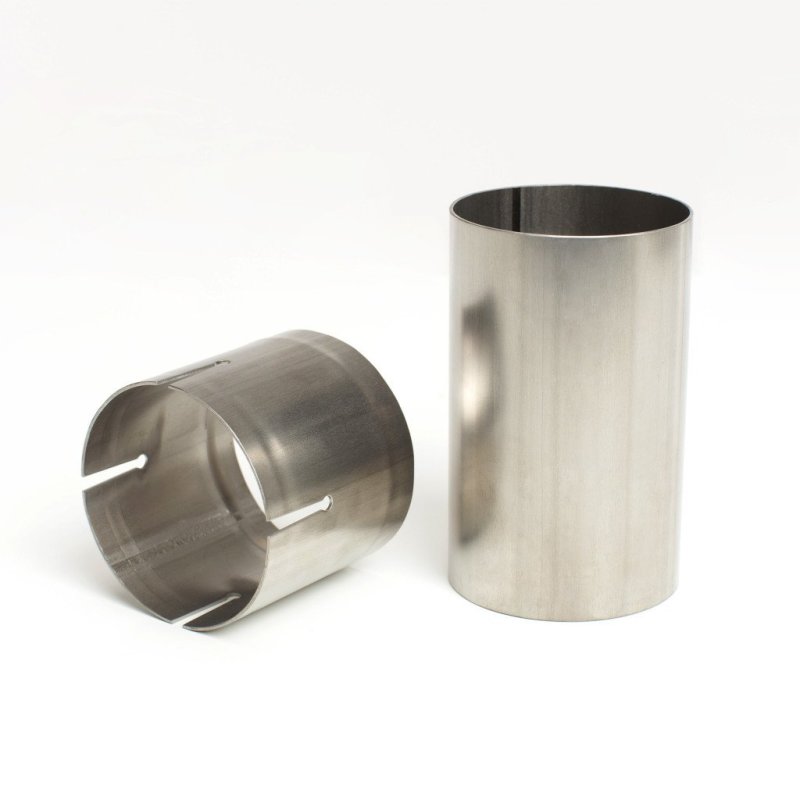 Ticon Industries Male / Female 3.0in Titanium Slip Fit Connector Set - 105-07603-0000