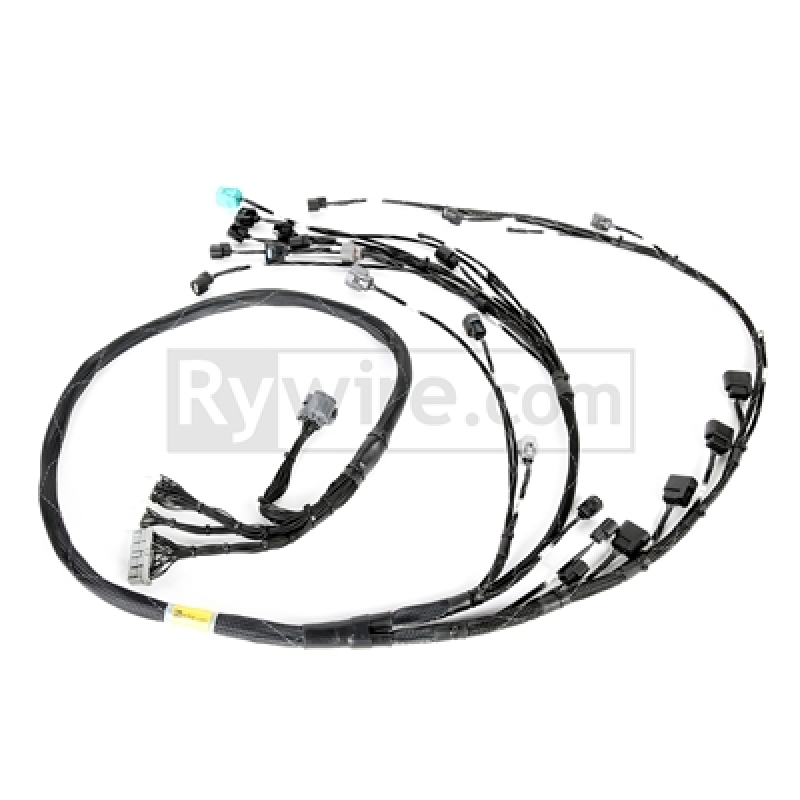 Rywire Honda K-Series Tucked Budget Engine Harness w/OBD2 02-04 RSX K20 Sensor/Firewall VSS - RY-K2-BASE