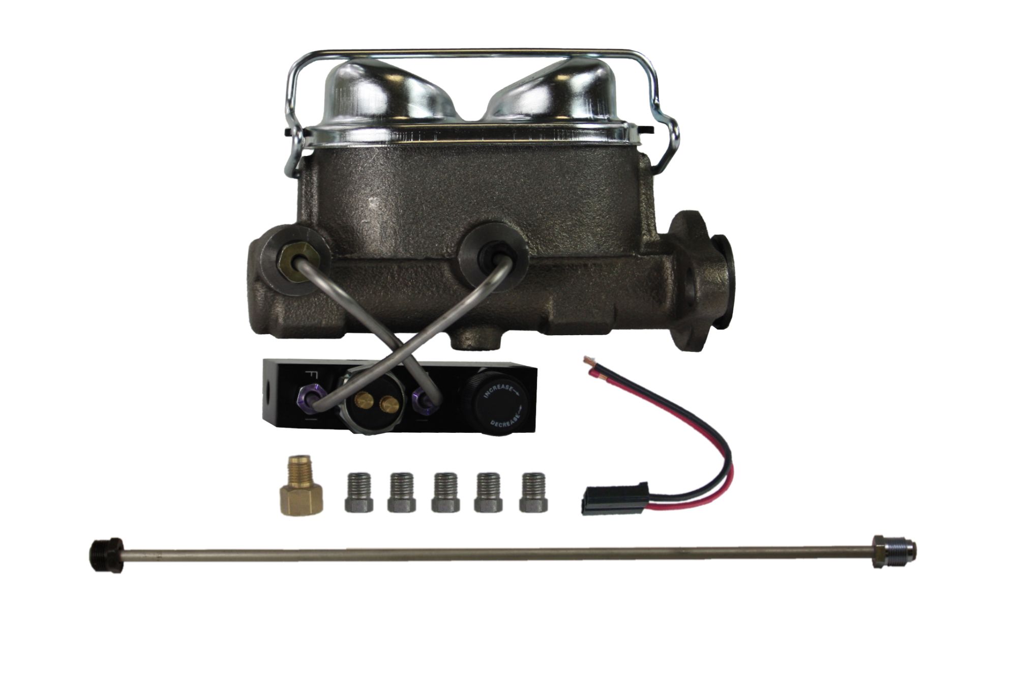 Manual Hydraulic Kit with pre-bent lines and adjustable combination valve - FC0045HK