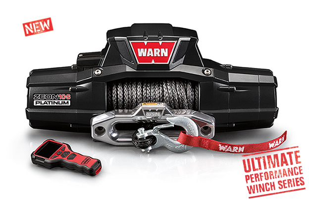 ZEON 10-S 10000lb Winch w/Synthetic Rope Hawse - 92815