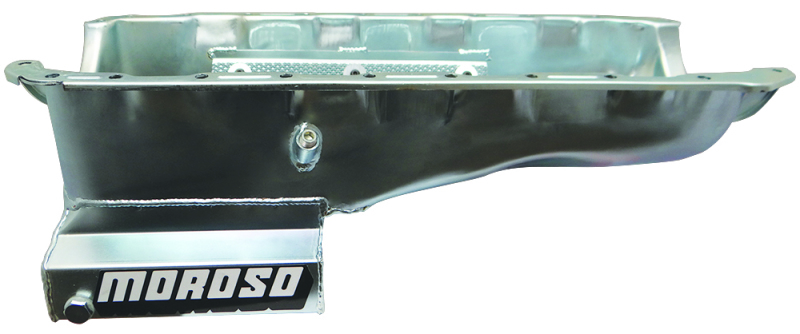 Moroso Chevrolet Big Block Mark IV/GM A Body Deep Wet Sump 6qt 8in Steel Oil Pan - 20416