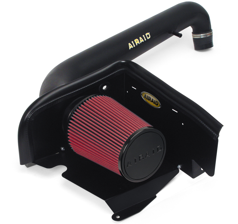 Airaid 97-06 Jeep Wrangler TJ 4.0L CAD Intake System w/ Tube (Oiled / Red Media) - 310-158