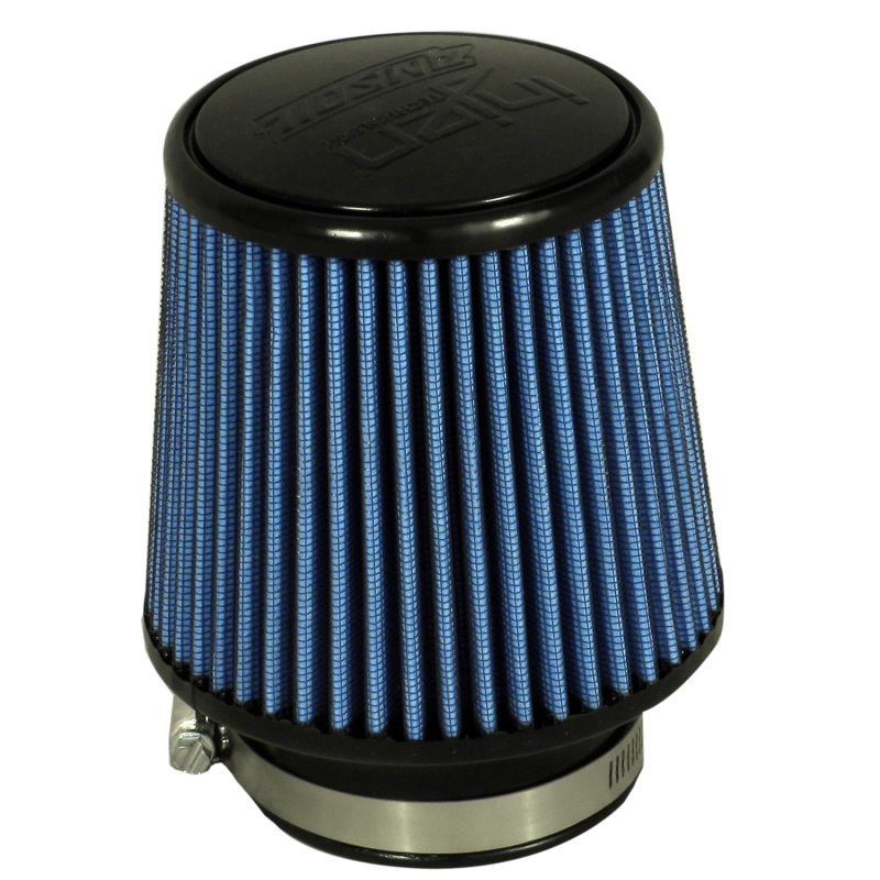 Injen AMSOIL Ea Nanofiber Dry Air Filter - 3 Filter 5 Base / 4 7/8 Tall / 4 Top - X-1020-BB