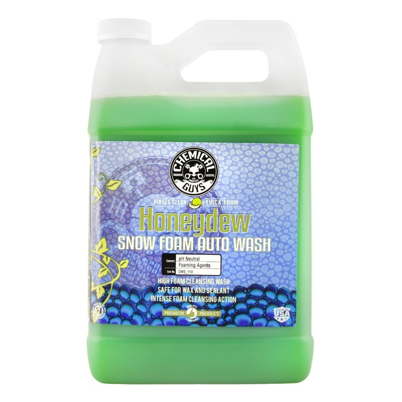 Chemical Guys Honeydew Snow Foam Auto Wash Cleansing Shampoo - 1 Gallon - CWS_110
