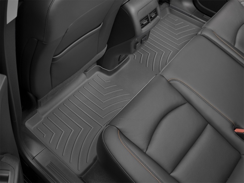 WeatherTech 2019+ Infiniti QX80 w/ 2nd Row Bucket Seats 2nd Row FloorLiner - Black - 4415022