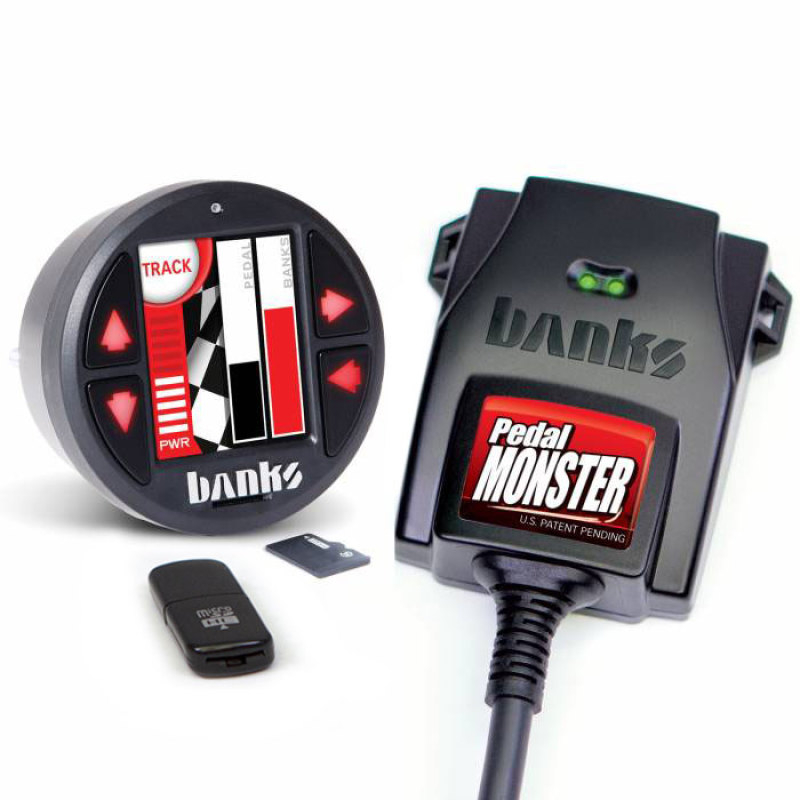 PedalMonster® Kit; w/Banks iDash 1.8 DataMonster; Aptiv GT 150; 6 Way; - 64323-C