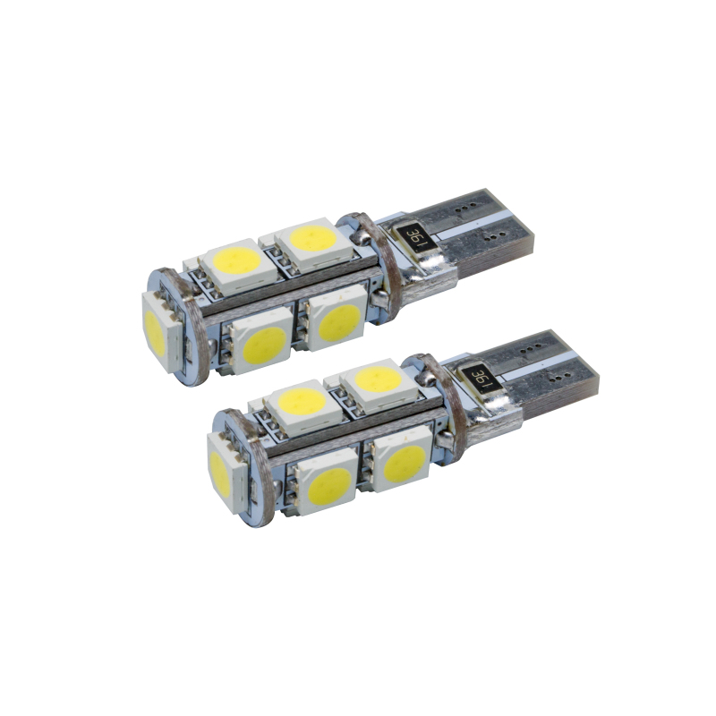 Oracle T10 9 LED 3 Chip SMD Bulbs (Pair) - Cool White - 4804-001