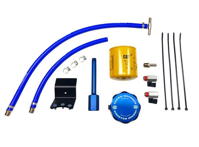 Coolant Filtration System; with CAT; for 2011-2016 Ford Powerstroke 6.7L. - SD-CF-6.7P-11