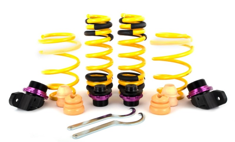 Height adjustable lowering springs for use with or without electronic dampers - 253200EB