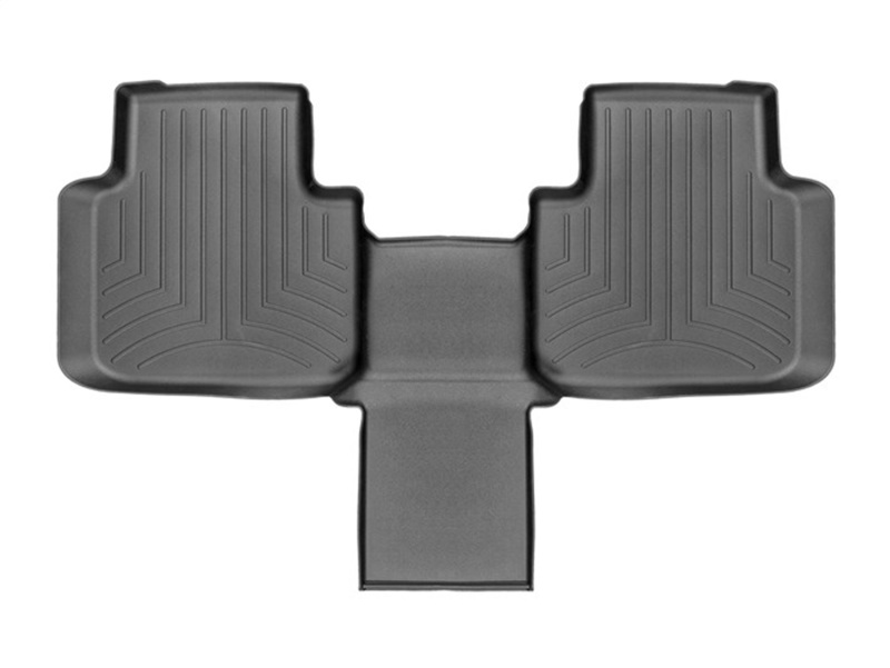 WeatherTech 2018+ Volkswagen Atlas Rear FloorLiner - Black (w/2nd Row Bucket Seats) - 4410842