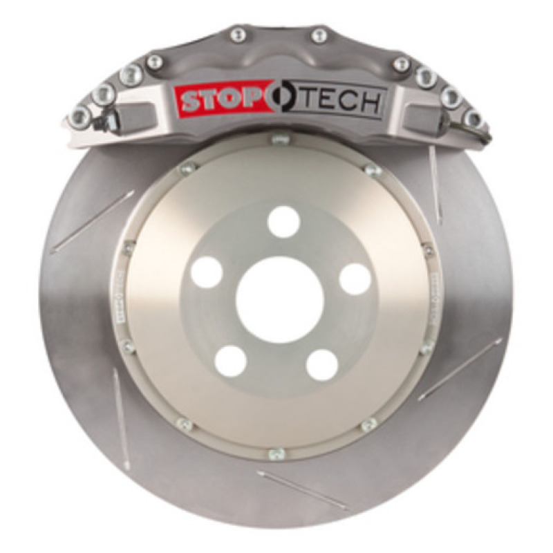 StopTech 08-13 BMW M3/11-12 1M Coupe Front BBK w/ ST-60 Trophy Calipers Slotted 380x35mm Rotors - 83.160.6D00.R1