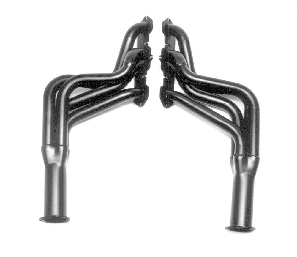 LONG TUBE HEADERS FOR '68-76 OLDSMOBILE CARS WITH OLDS 350 ENGINE- UNCOATED - 58060