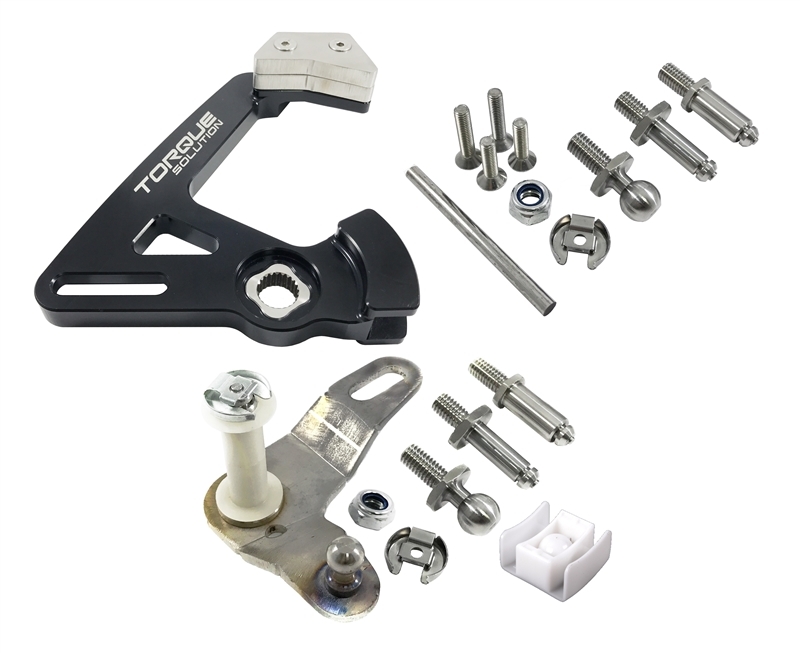 Torque Solution Short Shifter: Volkswagen MK5/MK6/MK7 / Audi MK2/MK3 (6 Speed) w/ Stainless Lever - TS-SS-027.3s