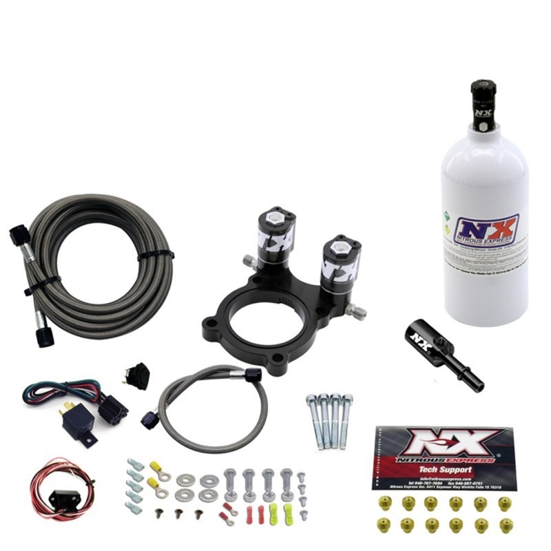 NITROUS PLATE SYSTEM FOR CAN AM MAVERICK W/ 2.5LB Bottle. - 67200-2.5P