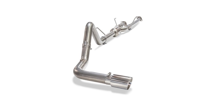Carven 14-19 Toyota Tundra 5.7L (EC/Crew Max) Competitor Series CB w/4in. Tip - Polished Stainless - CT1000